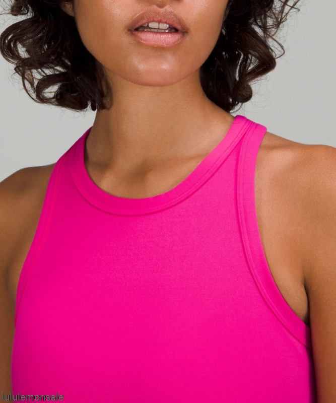 Lululemon Damen DELULU549 | Align Hüftlanges Tanktop Mit Racerback Online Nur Sonic Pink